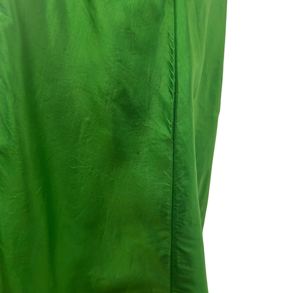 Vintage Embroidered Kaftan Midi Dress Green Good - Picture 15 of 16